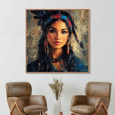 Canvas - Indian Beauty